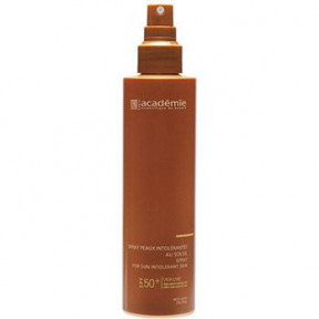 Солнцезащитный спрей для чувствительной кожи SPF 50+ / Spray Peaux Intolérantes Au Soleil SPF 50+ Academie Bronzecran Spray for Sun Intolerant Skin SPF 50+