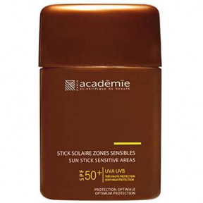 Защитный карандаш для чувствительных зон SPF 50+ / Stick Solaire Zones Sensibles SPF 50+ Academie Bronzecran Sun Stick Sensitive Areas SPF 50+