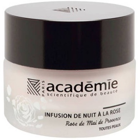 Ночной крем Academie с экстрактом прованской розы / Infusion de nuit a la rose Academie Night Infusion Rose Cream