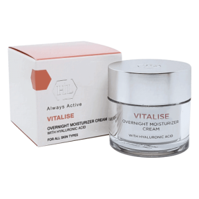 НОЧНОЙ УВЛАЖНЯЮЩИЙ КРЕМ С ГИАЛУРОНОВОЙ КИСЛОТОЙ VITALISE OVERNIGHT MOISTURIZER CREAM 50ML / 250ML