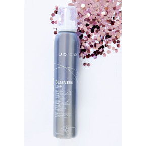 Фиолетовый разглаживающий мусс для сохранения яркого блонда Blonde Life Brilliant Tone Violet Smoothing Foam Styler